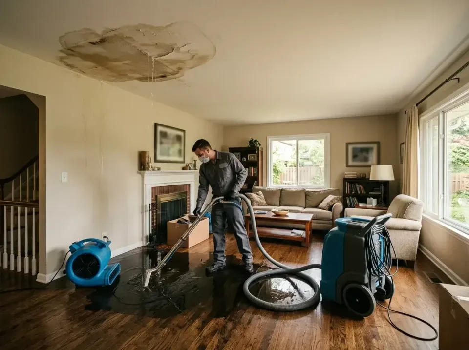 attic-pipe-burst-ceiling-drip-008 — frequently asked questions, Water Damage Restoration & Carpet Care in Lake Providence, LA